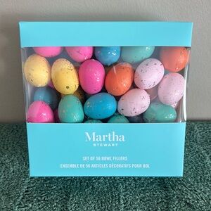Martha Stewart Colorful Egg Bowl Fillers Bright Colors Pink Orange Yellow NEW